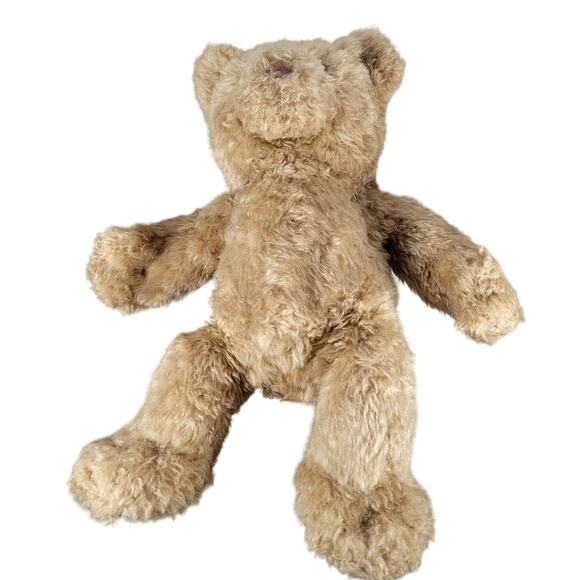 Build-A-Bear Workshop Brown Teddy Bear Plush 14" Stuffed Animal Old Style Tag - Picture 6 of 14